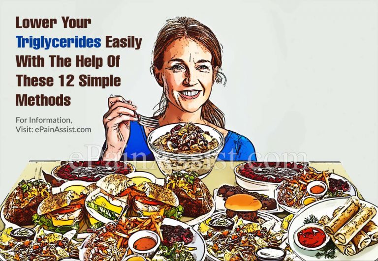 Lower Your Triglycerides Easily With The Help Of These 12 Simple Methods