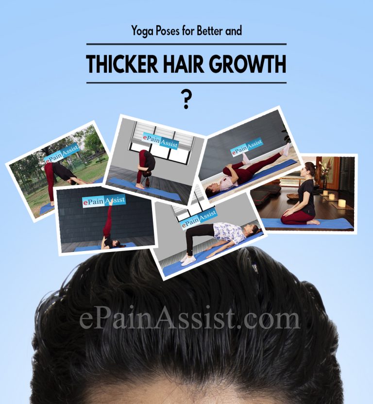 Yoga Poses for Better and Thicker Hair Growth