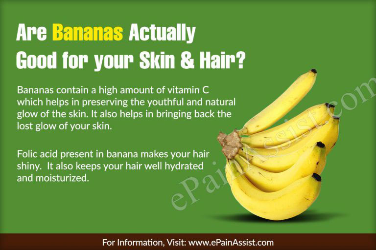 Are Bananas Actually Good For Your Skin & Hair?
