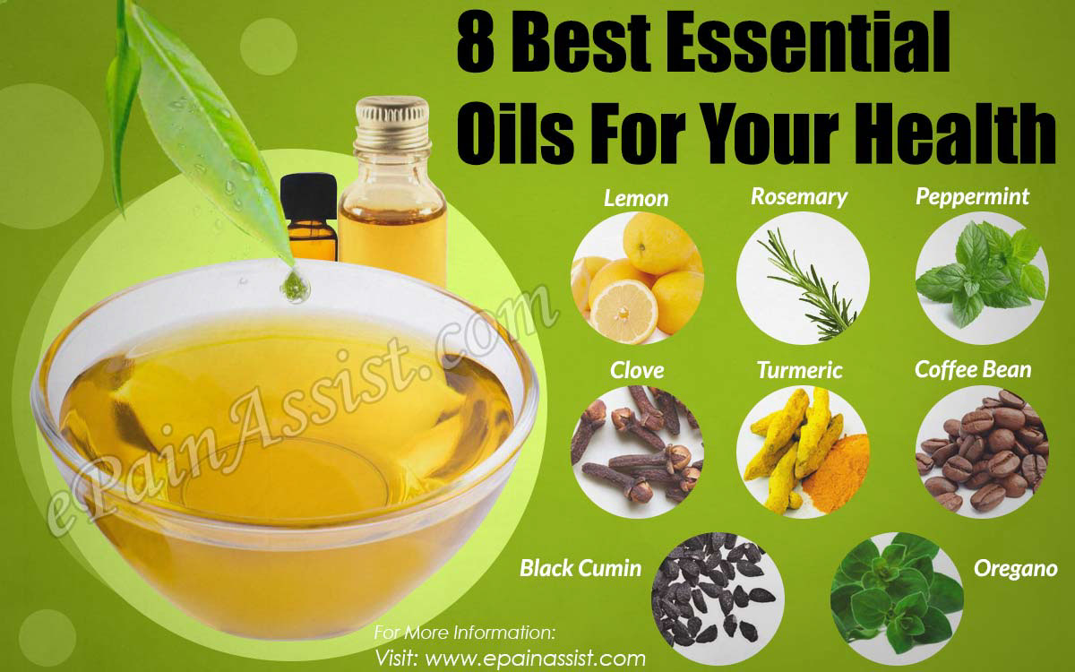 8 Best Essential Oils For Your Health