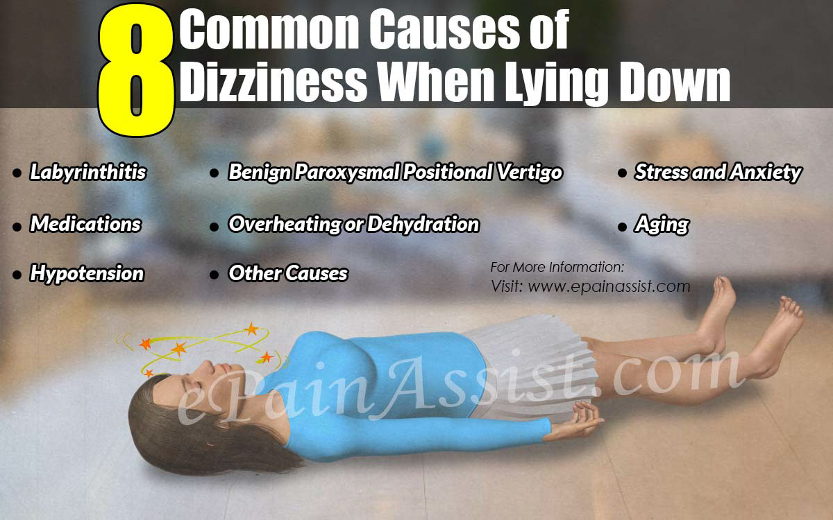 8 Common Causes of Dizziness When Lying Down