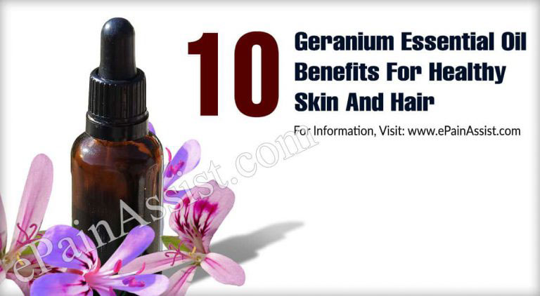 14 Geranium Essential Oil Benefits For Healthy Skin And Hair