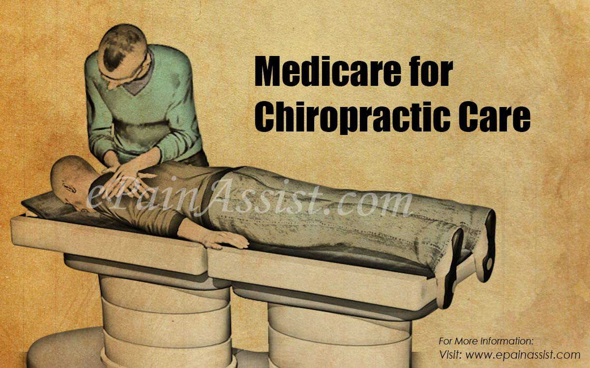 Medicare for Chiropractic Care