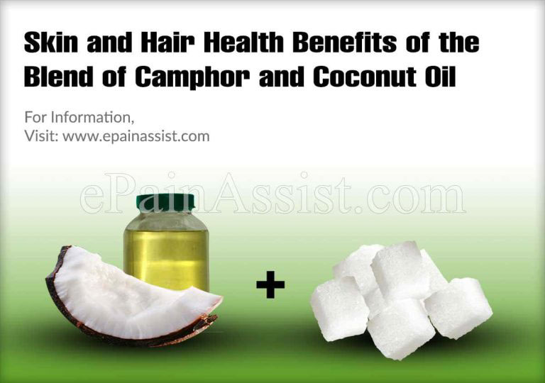 Skin and Hair Health Benefits of the Blend of Camphor and Coconut Oil