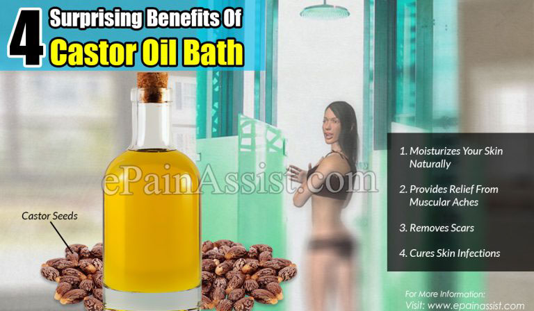 4 Surprising Benefits Of Castor Oil Bath