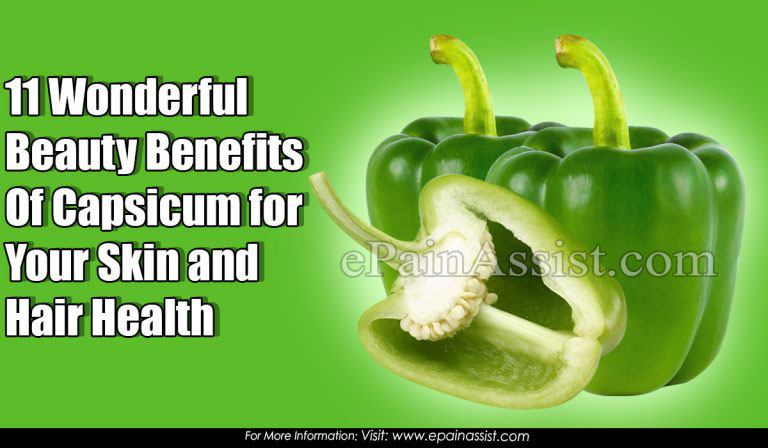 11 Wonderful Beauty Benefits Of Capsicum for Your Skin and Hair Health