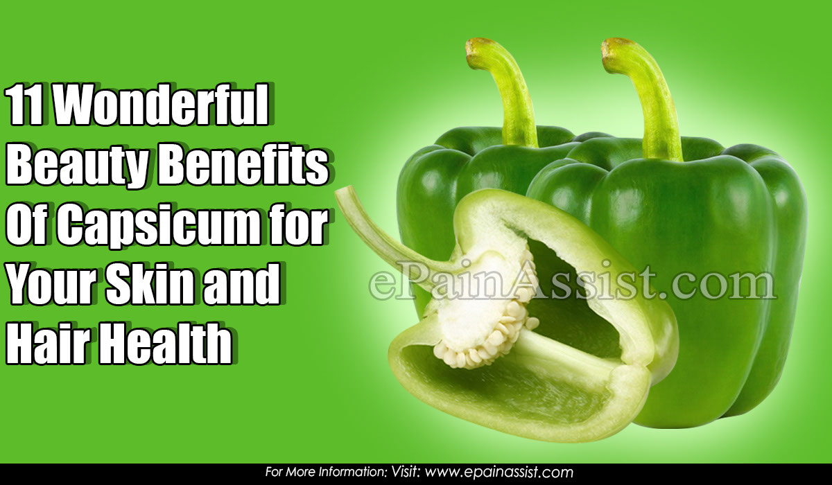 11 Wonderful Beauty Benefits Of Capsicum for Your Skin and Hair Health
 11 Wonderful Beauty Benefits Of Capsicum for Your Skin and Hair Health