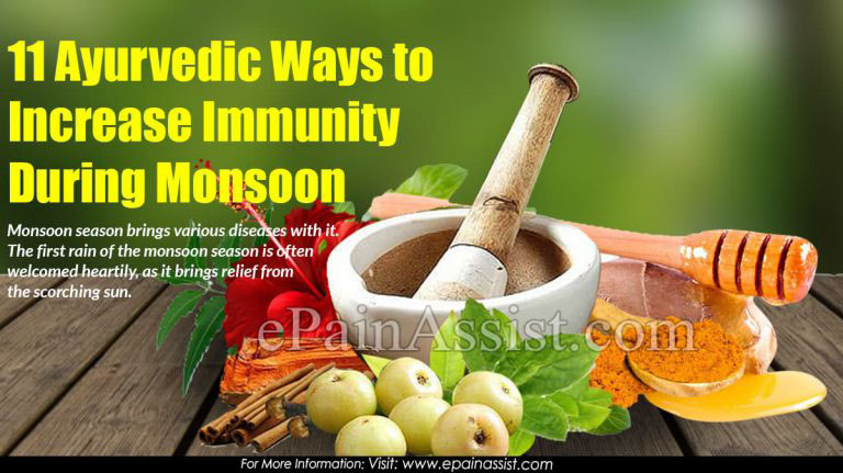 11 Ayurvedic Ways to Increase Immunity During Monsoon