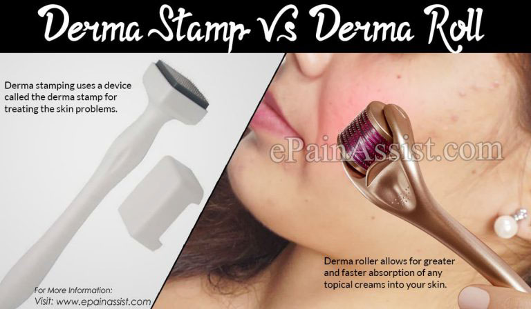 Derma Stamp Vs Derma Roll: Differences