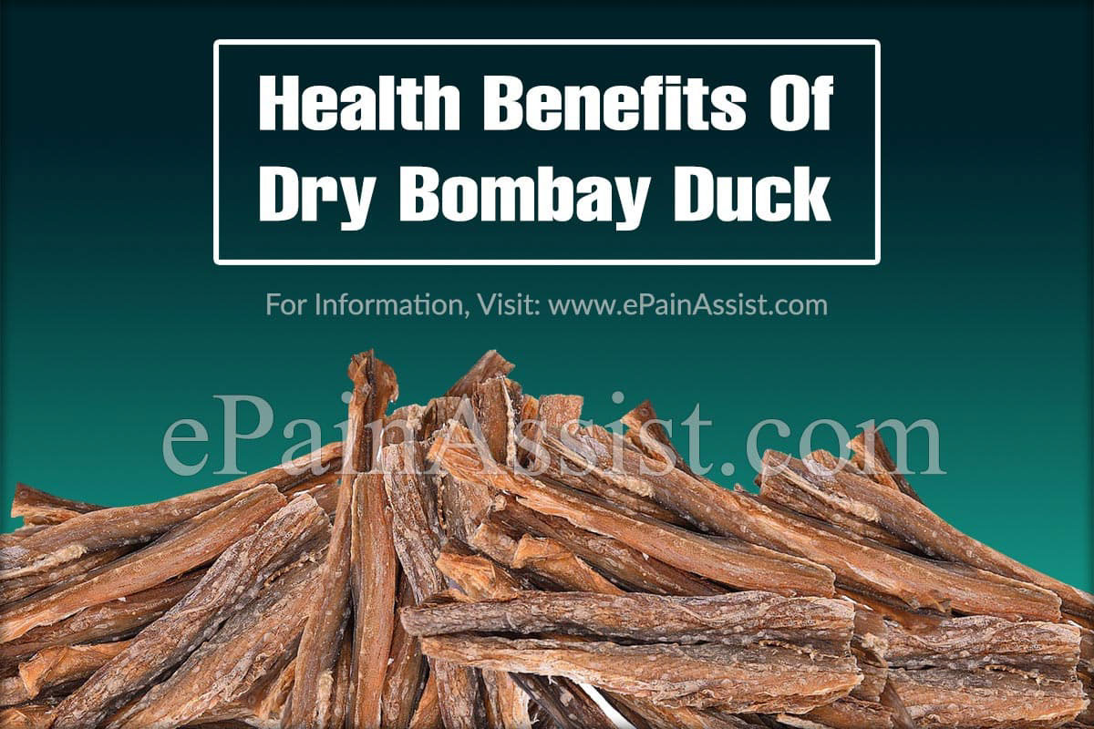 Health Benefits Of Dry Bombay Duck