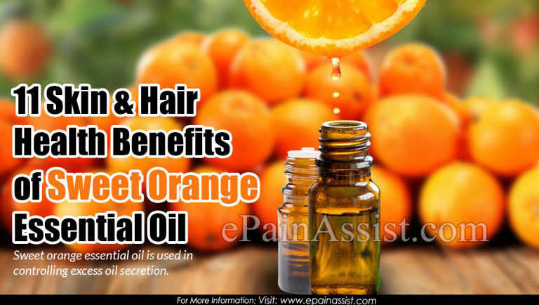 11 Skin and Hair Health Benefits of Sweet Orange Essential Oil