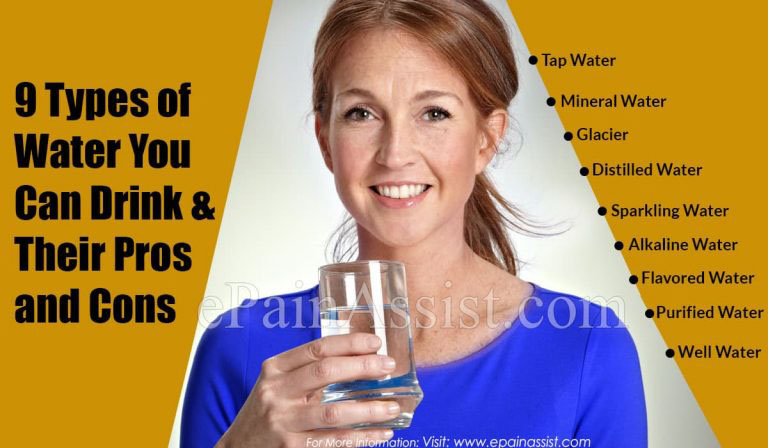 9 Types of Water You Can Drink & Their Pros and Cons