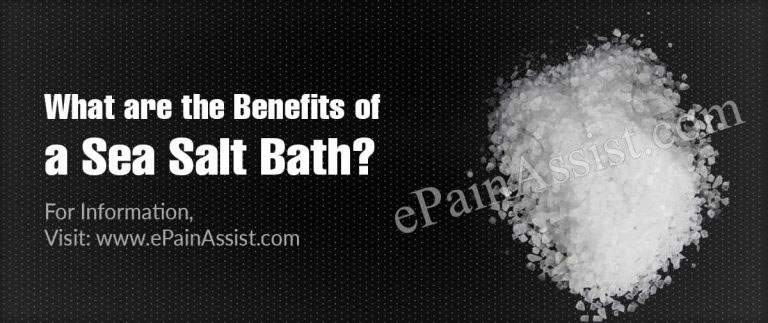 Benefits of a Sea Salt Bath