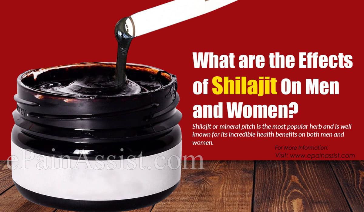 What are the Effects of Shilajit On Men and Women?