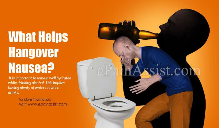 What Helps Hangover Nausea?