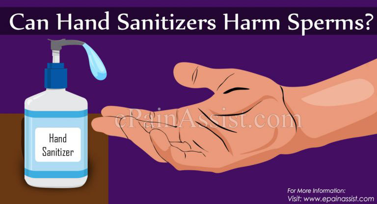 Can Hand Sanitizers Harm Sperms?