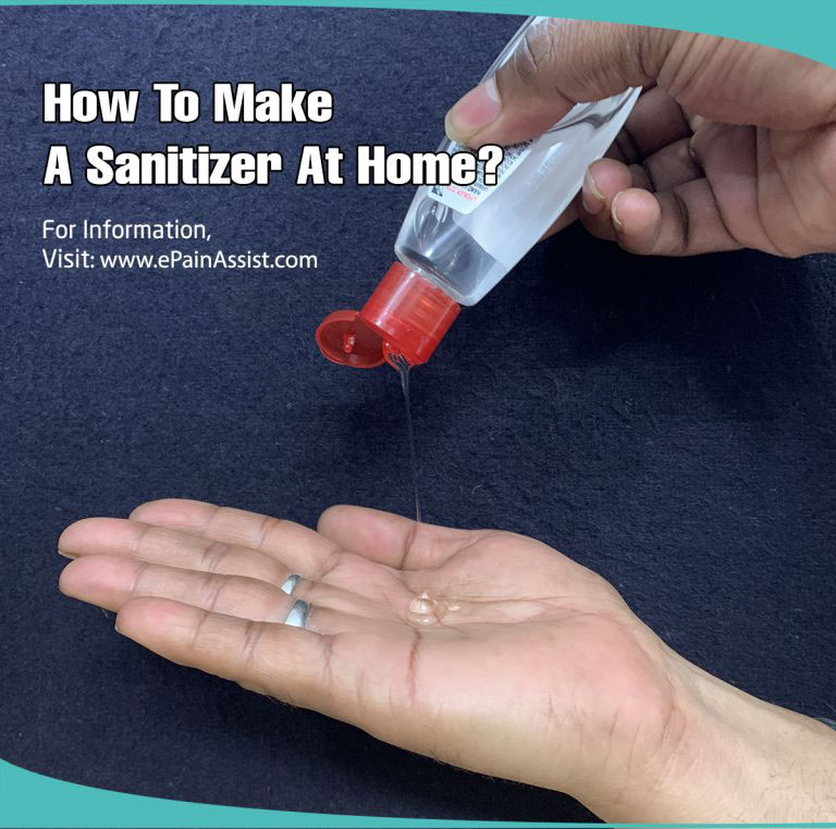 How To Make A Sanitizer At Home?
