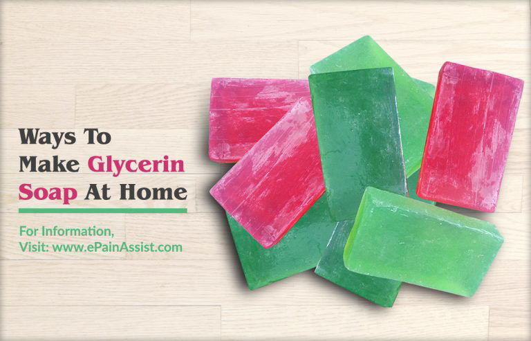 Ways To Make Glycerin Soap At Home
