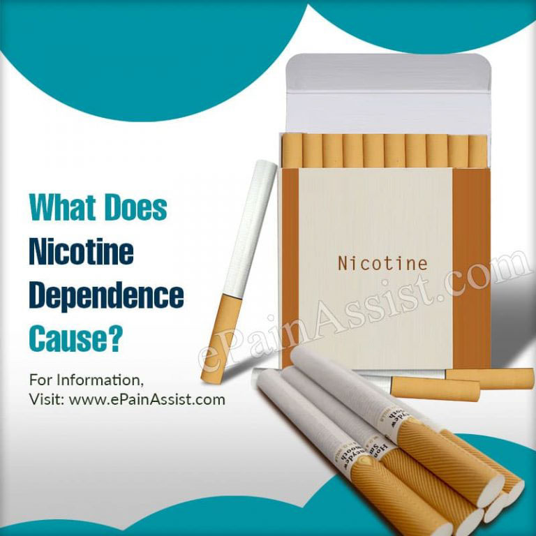 What Does Nicotine Dependence Cause & Life Expectancy Of Someone With Nicotine Dependence?