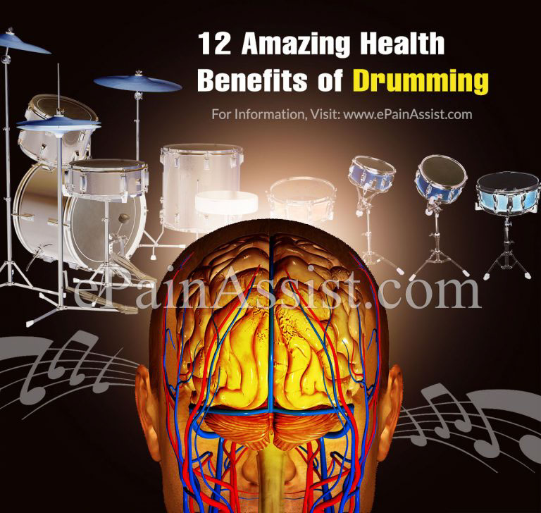 12 Amazing Health Benefits of Drumming