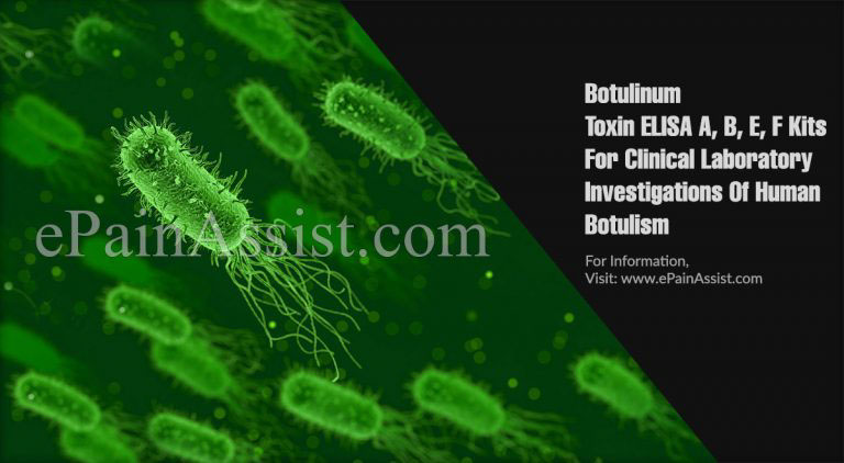 Botulinum Toxin ELISA A, B, E, F Kits For Clinical Laboratory Investigations Of Human Botulism