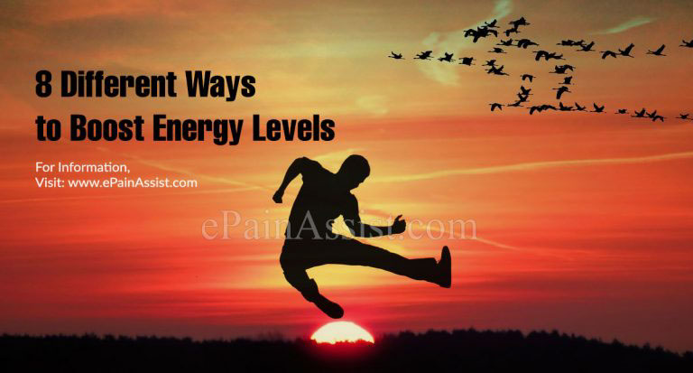 8 Different Ways to Boost Energy Levels