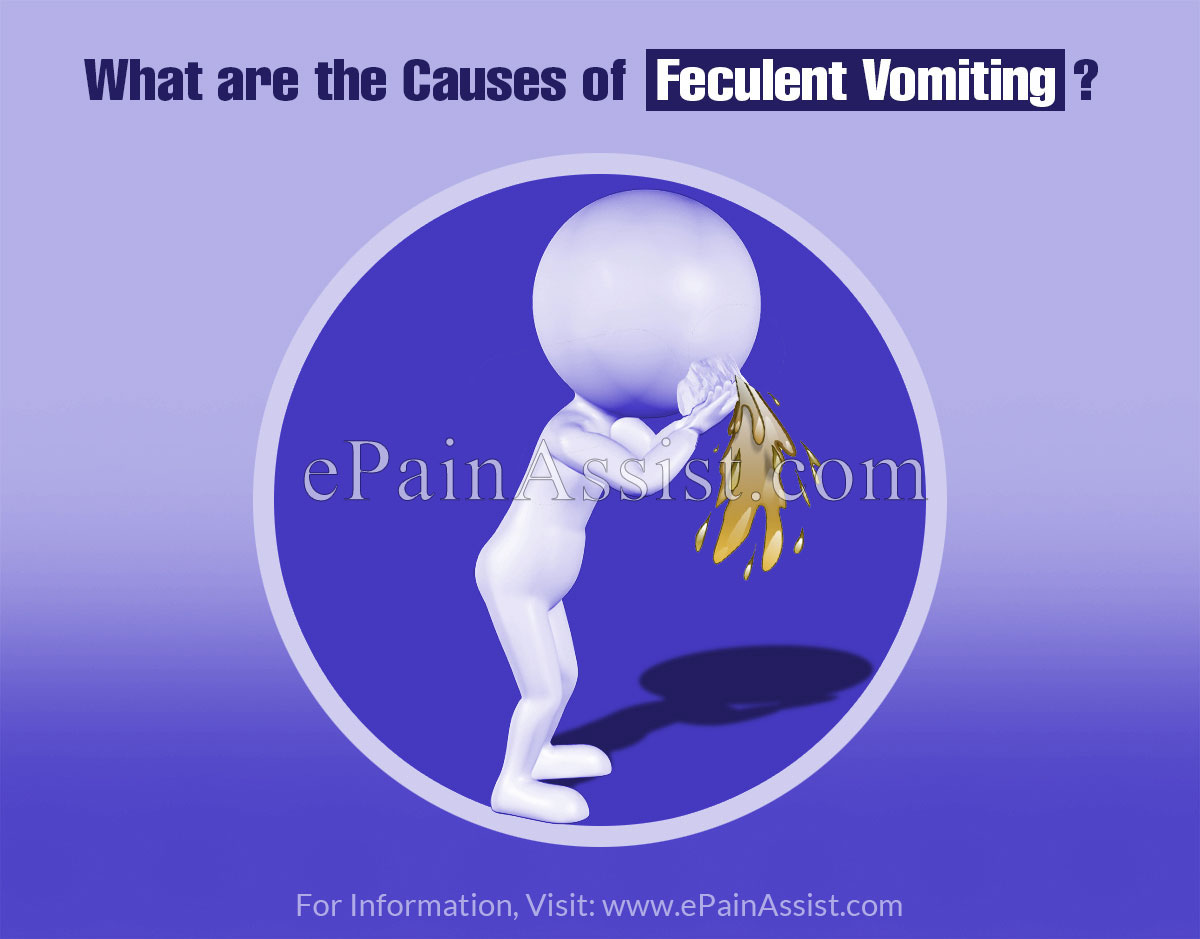 Feculent Vomiting or Throwing Up Your Poop