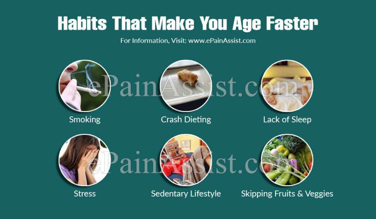 Habits That Make You Age Faster