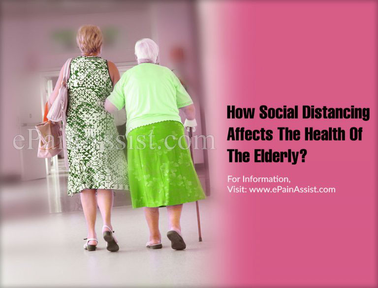 How Social Distancing Affects The Health Of The Elderly?