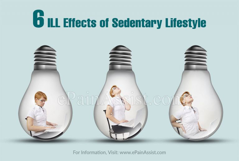 6 ILL Effects Of Sedentary Lifestyle & Ways to Combat It