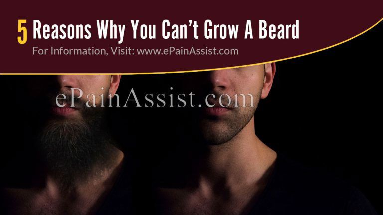 5 Reasons Why You Can’t Grow A Beard