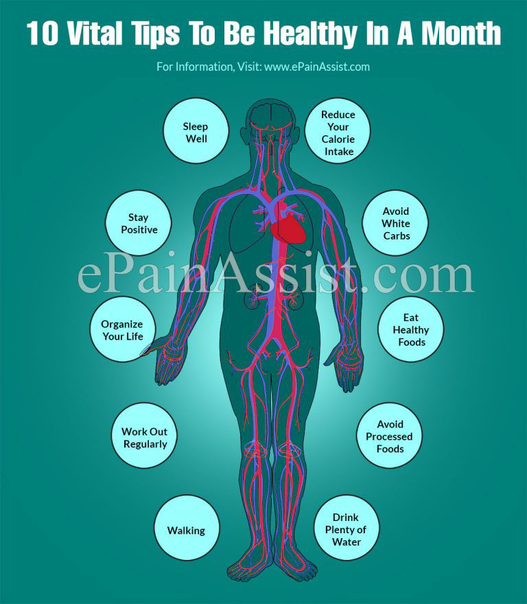 10 Vital Tips To Be Healthy In A Month