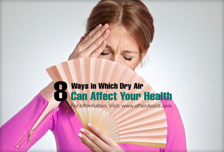 8 Ways in Which Dry Air Can Affect Your Health