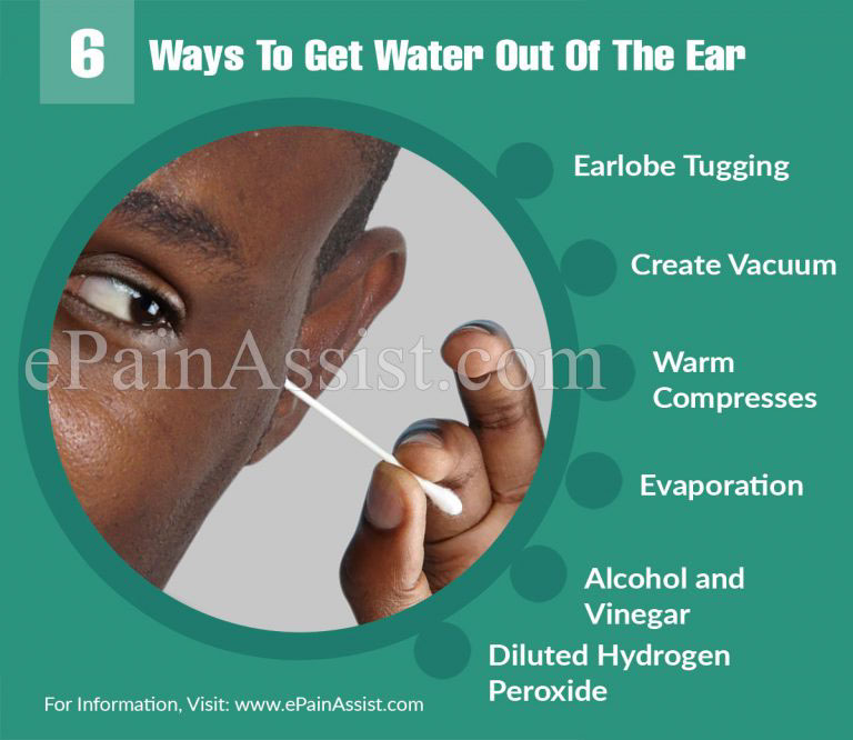 6 Ways To Get Water Out Of The Ear