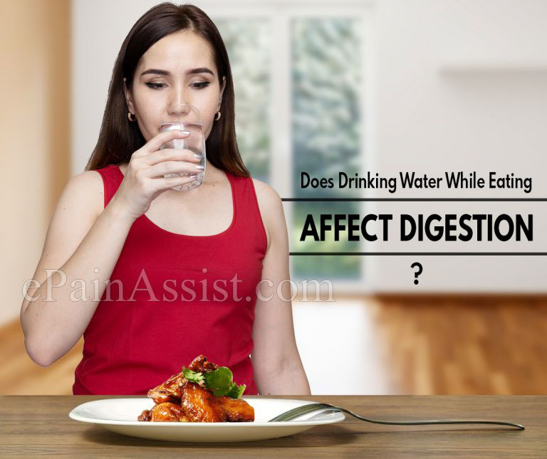 Does Drinking Water While Eating Affect Digestion?