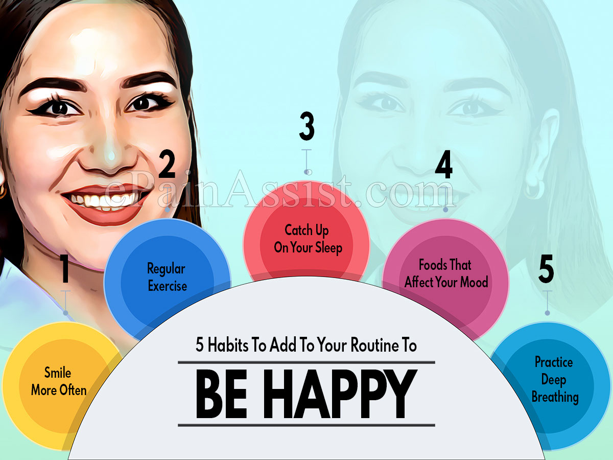 5 Habits To Add To Your Routine To Be Happy