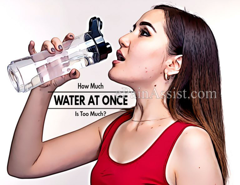How Much Water At Once Is Too Much?