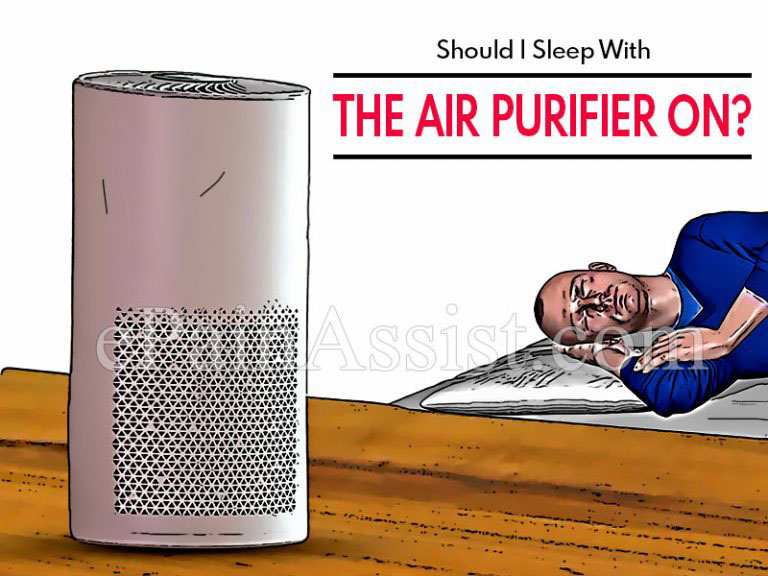 Should I Sleep With The Air Purifier On?