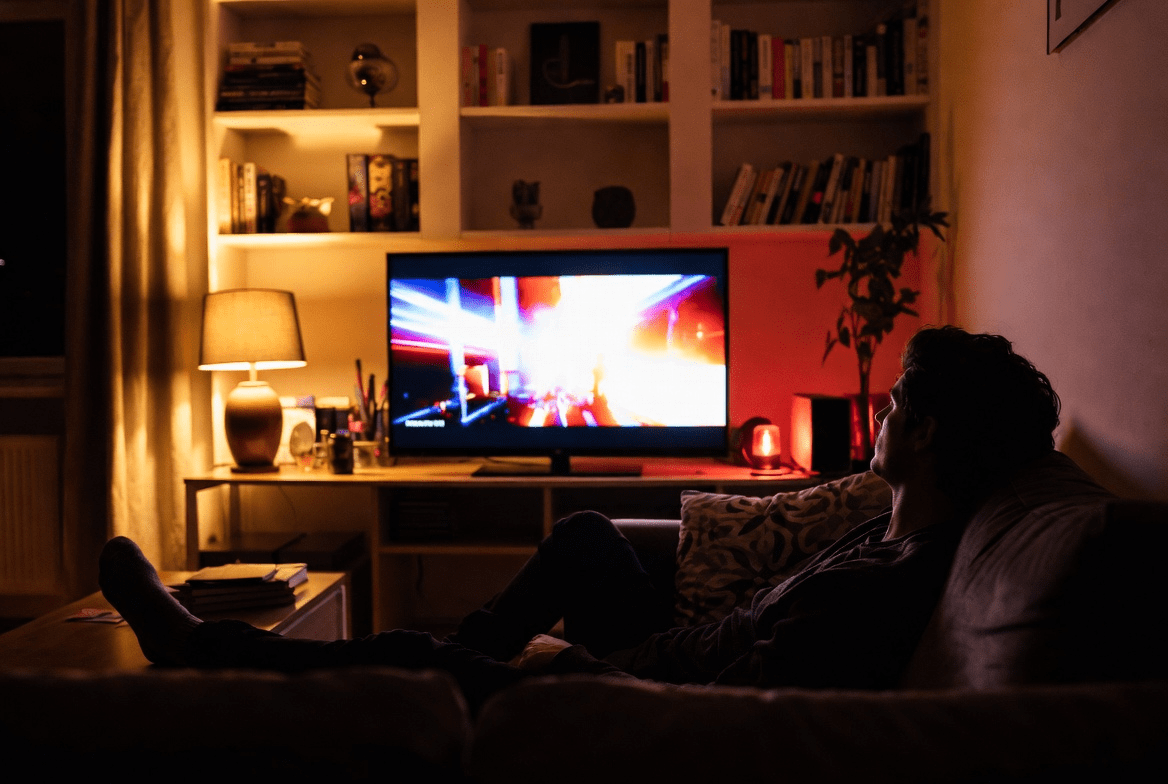 How Late-Night TV Binges Disrupt Brain Recovery and Speed Up Cognitive Aging