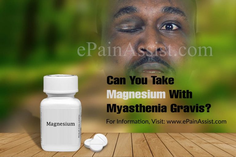 Can You Take Magnesium With Myasthenia Gravis?