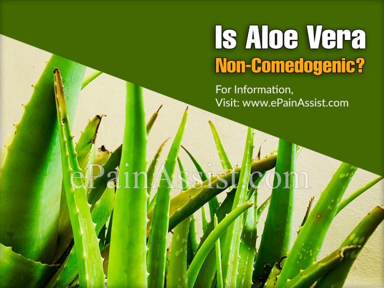 Is Aloe Vera Non-Comedogenic?