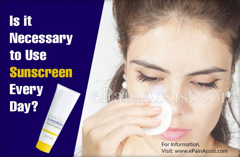 Is it Necessary to Use Sunscreen Every Day?