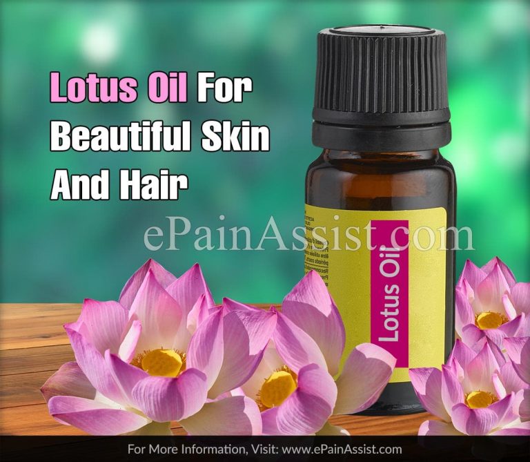 Lotus Oil For Beautiful Skin And Hair
