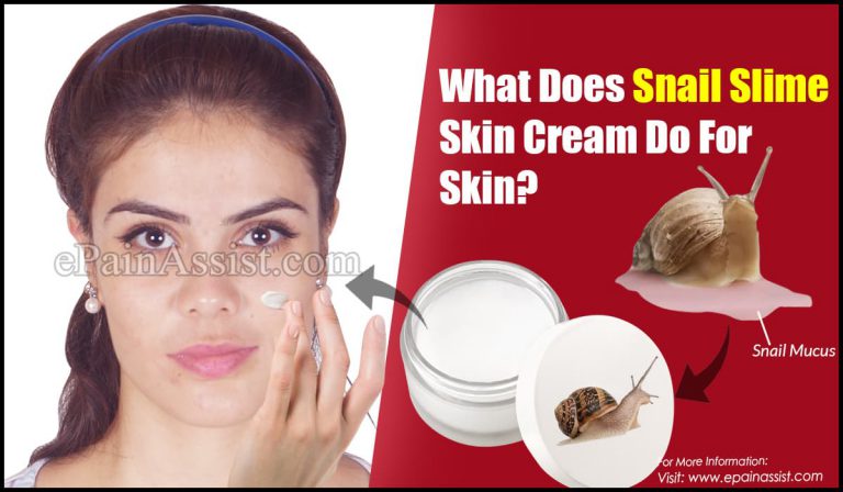 What Does Snail Slime Skin Cream Do For Skin?