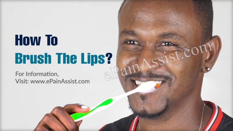 Is Brushing Lips With Toothbrush Helpful?