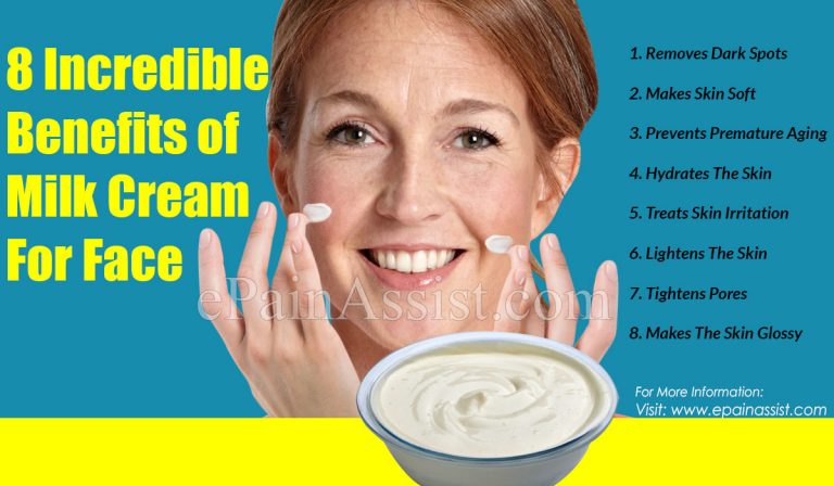 8 Incredible Benefits Of Milk Cream For Face