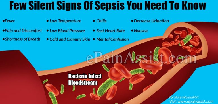 Few Silent Signs Of Sepsis You Need To Know