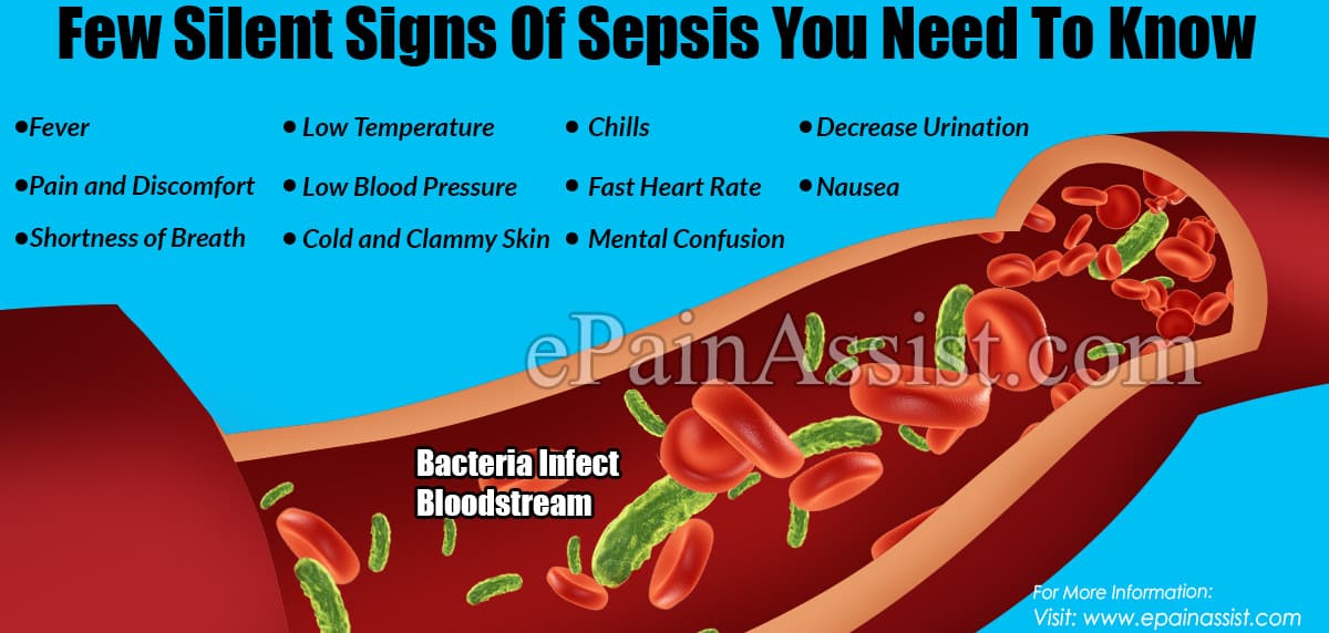 Few Silent Signs Of Sepsis You Need To Know