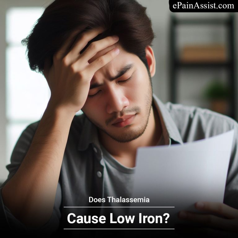 Does Thalassemia Cause Low Iron?