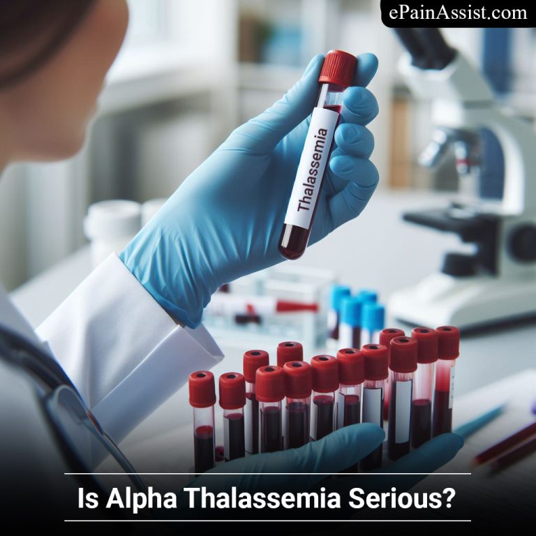 Is Alpha Thalassemia Serious?